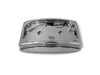 Curved Radius Number Plate Kit - Chrome. Fits CVO Touring 2023up & Street Glide & Road Glide 2024up