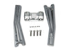 10in. Pullback Accent Pro Riser Kit - Chrome. Fits 1.25in. Handlebar.