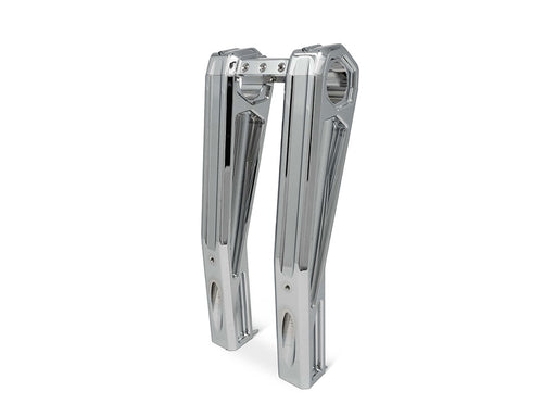 10in. Pullback Accent Pro Riser Kit - Chrome. Fits 1.25in. Handlebar.
