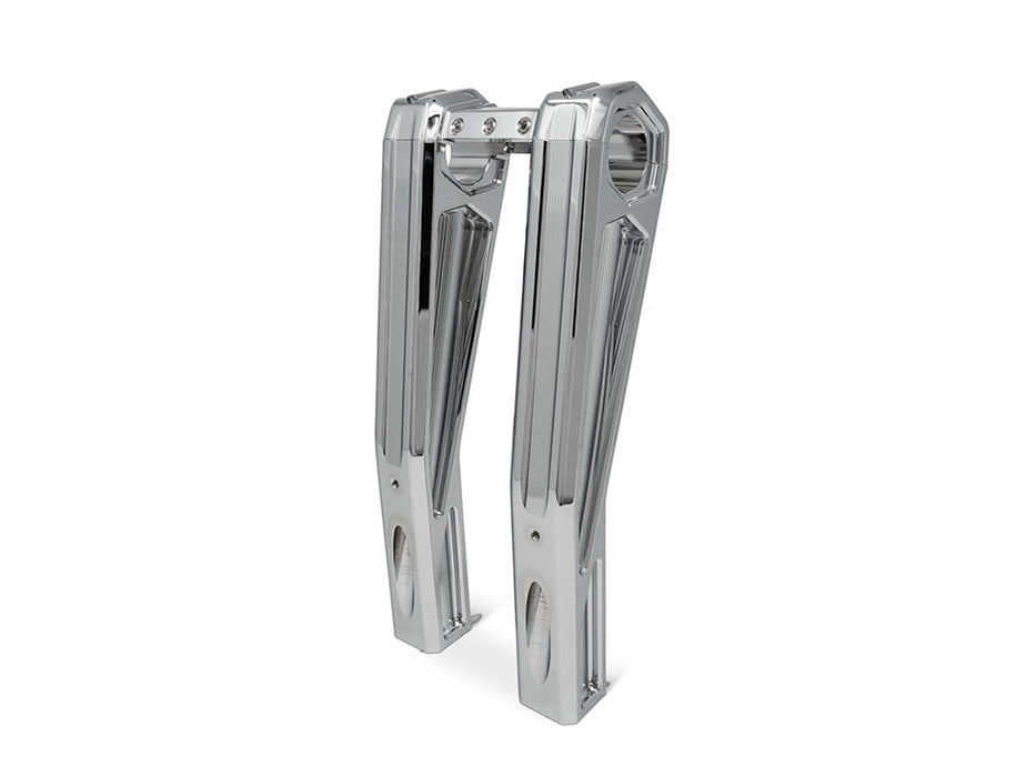 10in. Pullback Accent Pro Riser Kit - Chrome. Fits 1.25in. Handlebar.