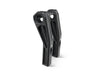 8in. Pullback Accent Pro Riser Kit - Black. Fits 1.25in. Handlebar.