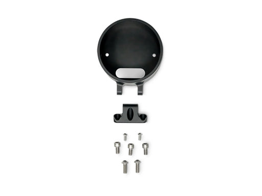 Accent Pro Riser Gauge Housing - Black. Fits Low Rider S 2022up & All Softail 2025up.