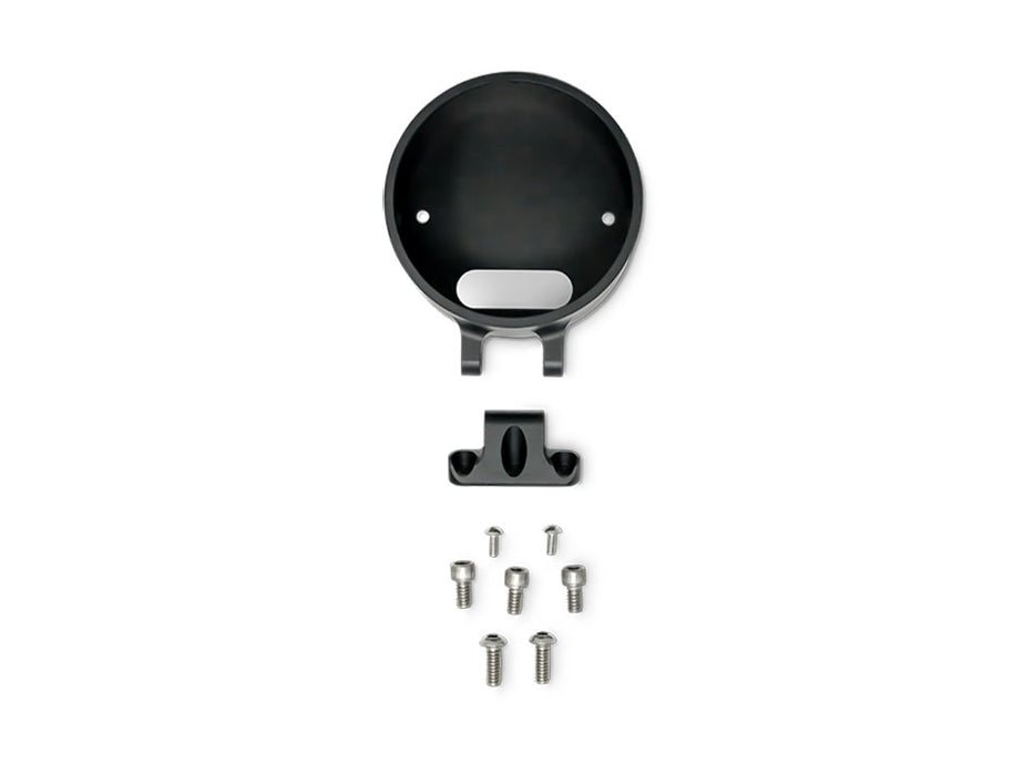 Accent Pro Riser Gauge Housing - Black. Fits Low Rider S 2022up & All Softail 2025up.