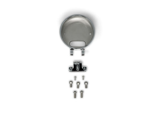 Accent Pro Riser Gauge Housing - Chrome. Fits Low Rider S 2022up & All Softail 2025up.