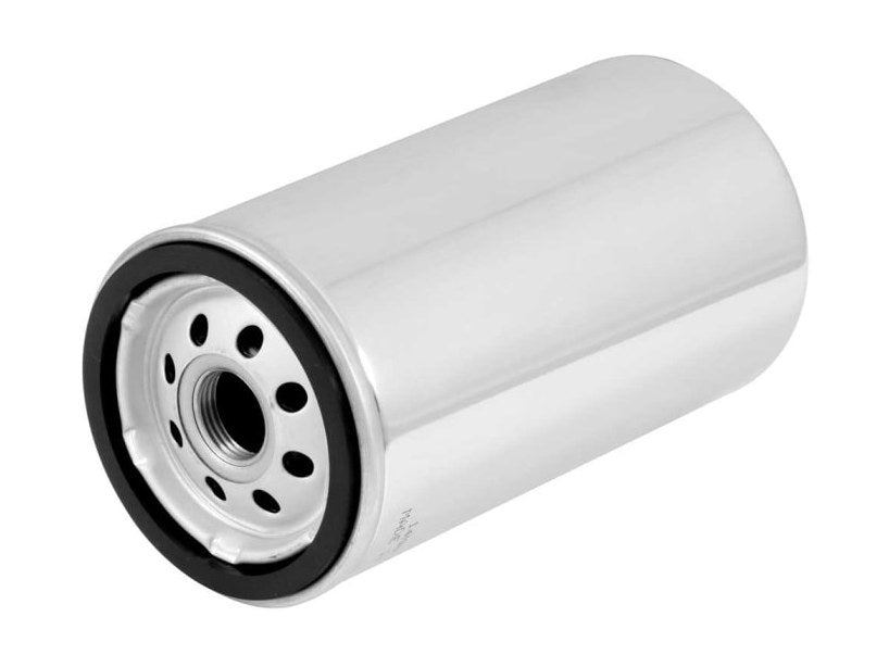 Oil Filter - Chrome. Fits Dyna 1991-1998