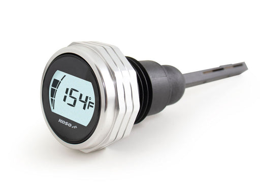 Engine Oil Temperature & Level Dipstick - Silver. Fits Touring 2007-2016