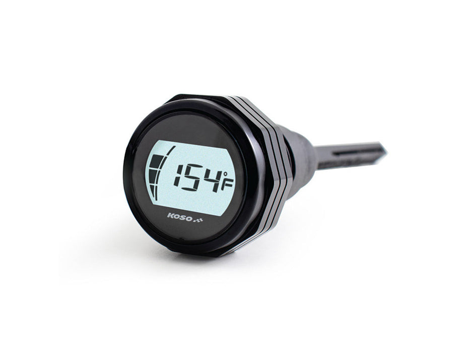 Engine Oil Temperature & Level Dipstick - Black. Fits Touring 2017up