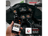 Speedometer & Tachometer - 4 Gauge Kit with Smartphone Integration. Fits Touring 2014-2023 with Fairing.