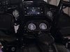 Speedometer & Tachometer - 4 Gauge Kit with Smartphone Integration. Fits Touring 2014-2023 with Fairing.