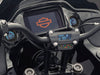 Speedometer/Tachometer with Fuel Level & Engine Temperature Gauges - Black. Fits Touring 2014-2023 when Running Late Model Breakout/Street Bob Gauge Housing