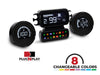 Speedometer/Tachometer with Fuel Level & Engine Temperature Gauges - Black. Fits Touring 2014-2023 when Running Late Model Breakout/Street Bob Gauge Housing