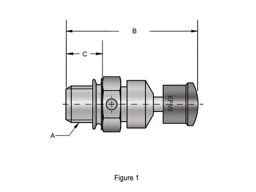 Compression Release Valves - Sold as a Pair. Overall Length = 1.400in. x Thread Length = 0.350in.