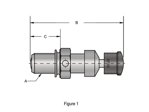 Compression Release Valves - Sold as a Pair. Overall Length = 1.750in. x Thread Length = 0.500in.