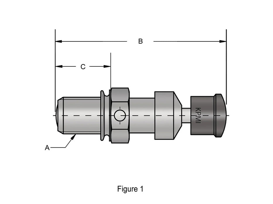 Compression Release Valves - Sold as a Pair. Overall Length = 1.750in. x Thread Length = 0.500in.