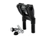 8in. Kickback x 1-1/8in. Clamp Isolated Riser Kit - Black. Fits Indian Cruiser 2022up.