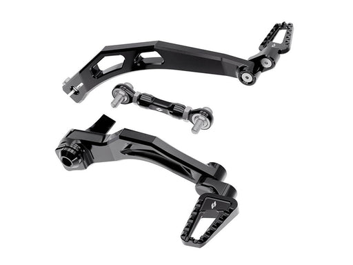 SX3 Foot Controls - Black. Fits Softail 2018up with Mid Controls