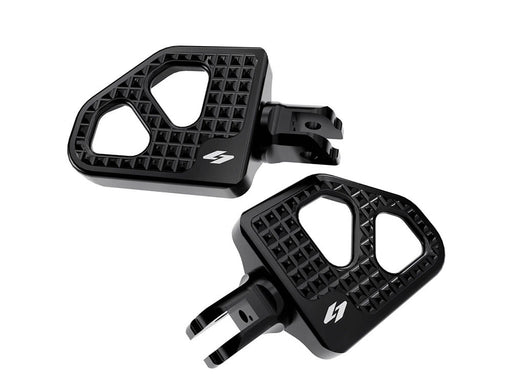 Max Lean Mini Floorboards - Black. Fits Softail 2018up Rear Passenger