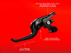 Talon Adjustable Levers - Black. Fits Touring Most 2021-2024 with Cable Clutch