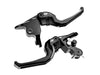 Talon Adjustable Levers - Black. Fits Touring Most 2021-2024 with Cable Clutch