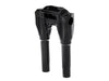 8in. Straight x 1in. Clamp Core Isolated Riser Kit - Black. Fits Softail Street Bob, Low Rider ST, Standard & Breakout 2018-2024
