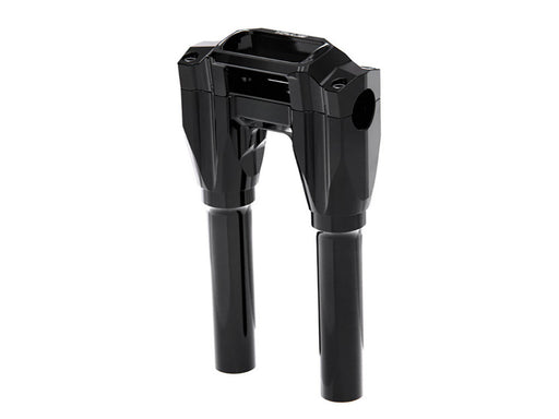 8in. Straight x 1-1/8in. Clamp Core Isolated Riser Kit - Black. Fits Softail Street Bob, Low Rider ST, Standard & Breakout 2018-2024
