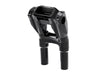8in. Kickback x 1-1/8in. Clamp Core Isolated Riser Kit - Black. Fits Softail Street Bob, Low Rider ST, Standard & Breakout 2018-2024