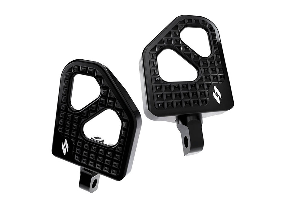 Max Lean Mini Floorboards with HD Male Mount - Black