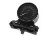 Adjustable Gauge Mount - Black. Fits Dyna, FXR and Sportster.