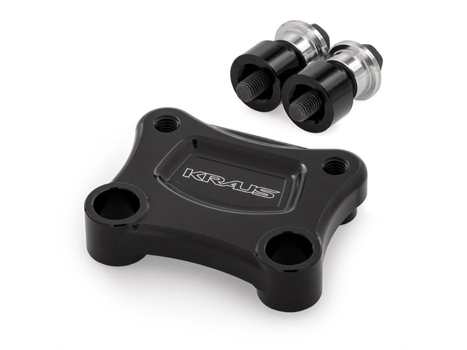 T-Rex Pullback Plate - Black. Fits Dyna 2006-2017