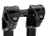 9in. Kickback x 1-1/8in. Clamp Workman Riser Kit - Black. Fits 1-1/8in. Handlebar