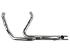 Hide-Away Performance Headers with 2.5in. Collector - Chrome. Fits Touring 2017up.