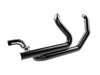 Right Side Tuck & Under Headers - Black. Fits Touring 2009-2016.