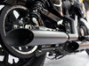 3in. HP-Plus Slash Cut Slip-On Mufflers - Black. Fits Sportster 2014-2021