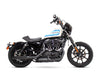 3in. HP-Plus Slash Cut Slip-On Mufflers - Black. Fits Sportster 2014-2021