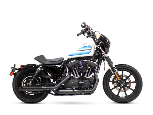 3in. HP-Plus Slash Cut Slip-On Mufflers - Black. Fits Sportster 2014-2021