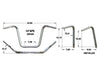 14in. x 1-1/4in. Fat Ape Hanger Handlebar - Chrome.