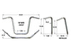 16in. x 1-1/4in. Fat Ape Hanger Handlebar - Chrome.