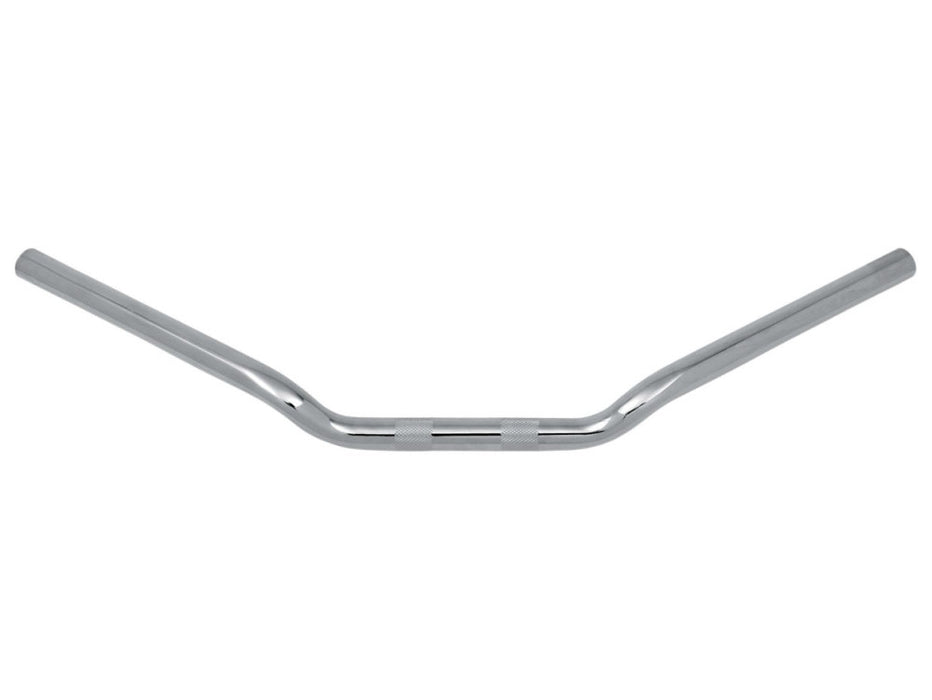 26in. wide x 1in. Low-Rise Drag Bar Handlebar - Chrome.