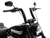 2.0in. Strip Bar, 12in. x 2in. Ape Hanger Handlebar - Gloss Black.