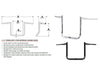 10in. x 1-1/2in. Grande Prime Ape Handlebar - Chrome. Fits Ultra Models 2014up and Street Glide 2014-2023