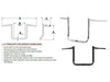 10in. x 1-1/2in. Grande Prime Ape Handlebar - Gloss Black. Fits Ultra Models 2014up and Street Glide 2014-2023