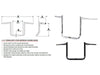 14in. x 1-1/2in. Grande Prime Ape Handlebar - Gloss Black. Fits Ultra Models 2014up and Street Glide 2014-2023