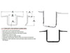 16in. x 1-1/2in. Grande Prime Ape Handlebar - Chrome. Fits Ultra Models 2014up and Street Glide 2014-2023