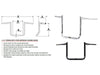 16in. x 1-1/2in. Grande Prime Ape Handlebar - Gloss Black. Fits Ultra Models 2014up and Street Glide 2014-2023