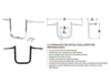 12in. x 1-1/2in. Grande Prime Ape Handlebar - Chrome. Fits Road Glide 2015-2023 & Road King Special 2017up