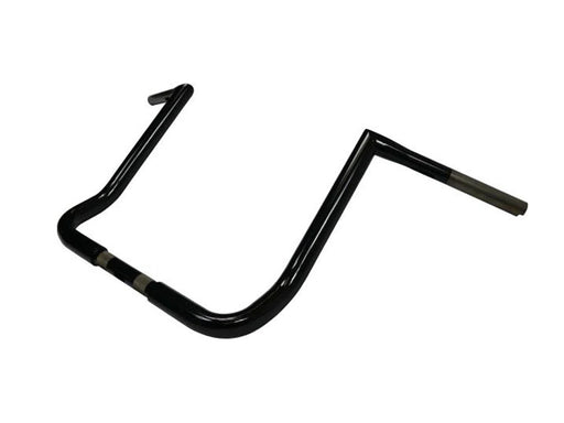 14in. x 1-1/4in. Twin Peaks Handlebar - Gloss Black. Fits Ultra Models 1996-2024 and Street Glide 1996-2023