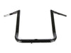 16in. x 1-1/2in. Grande Twin Peaks Handlebar - Gloss Black. Fits Ultra Models 2014up and Street Glide 2014-2023