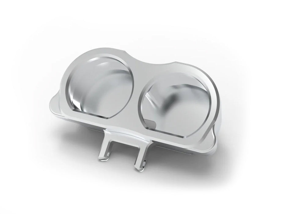 Gauge Housing Relocation Kit - Chrome. Fits Road Glide 2015-2023