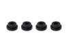 Solid Handlebar Mount Kit - Gloss Black. Fits Big Twin 1973-2017 & Sportster 1973-2003
