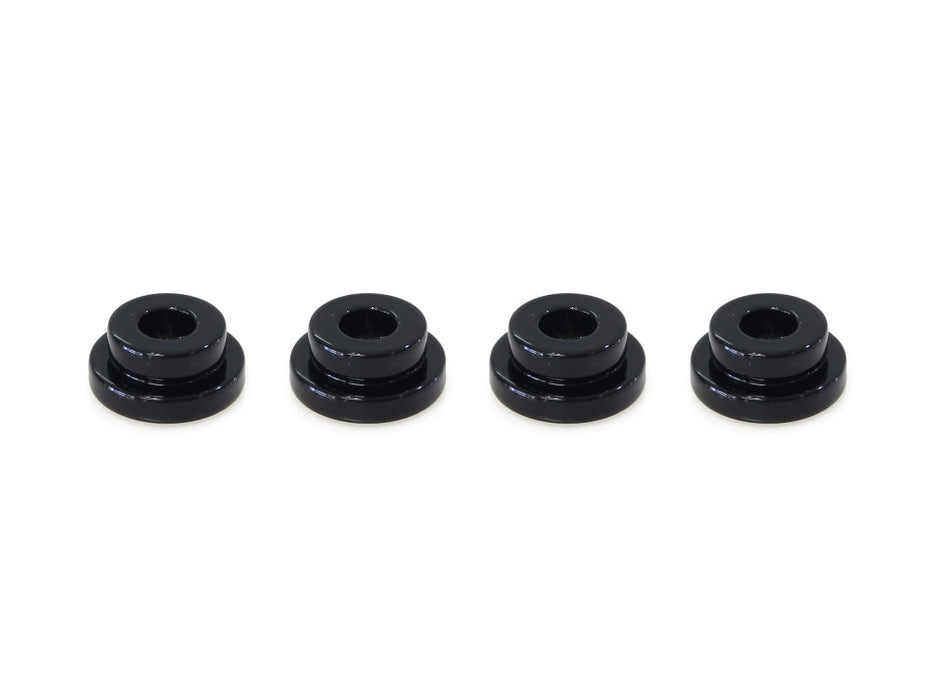 Solid Handlebar Mount Kit - Gloss Black. Fits Big Twin 1973-2017 & Sportster 1973-2003